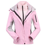 Emma | Damen Outdoor Wasserdichte Windbreaker Jacke in Rosa