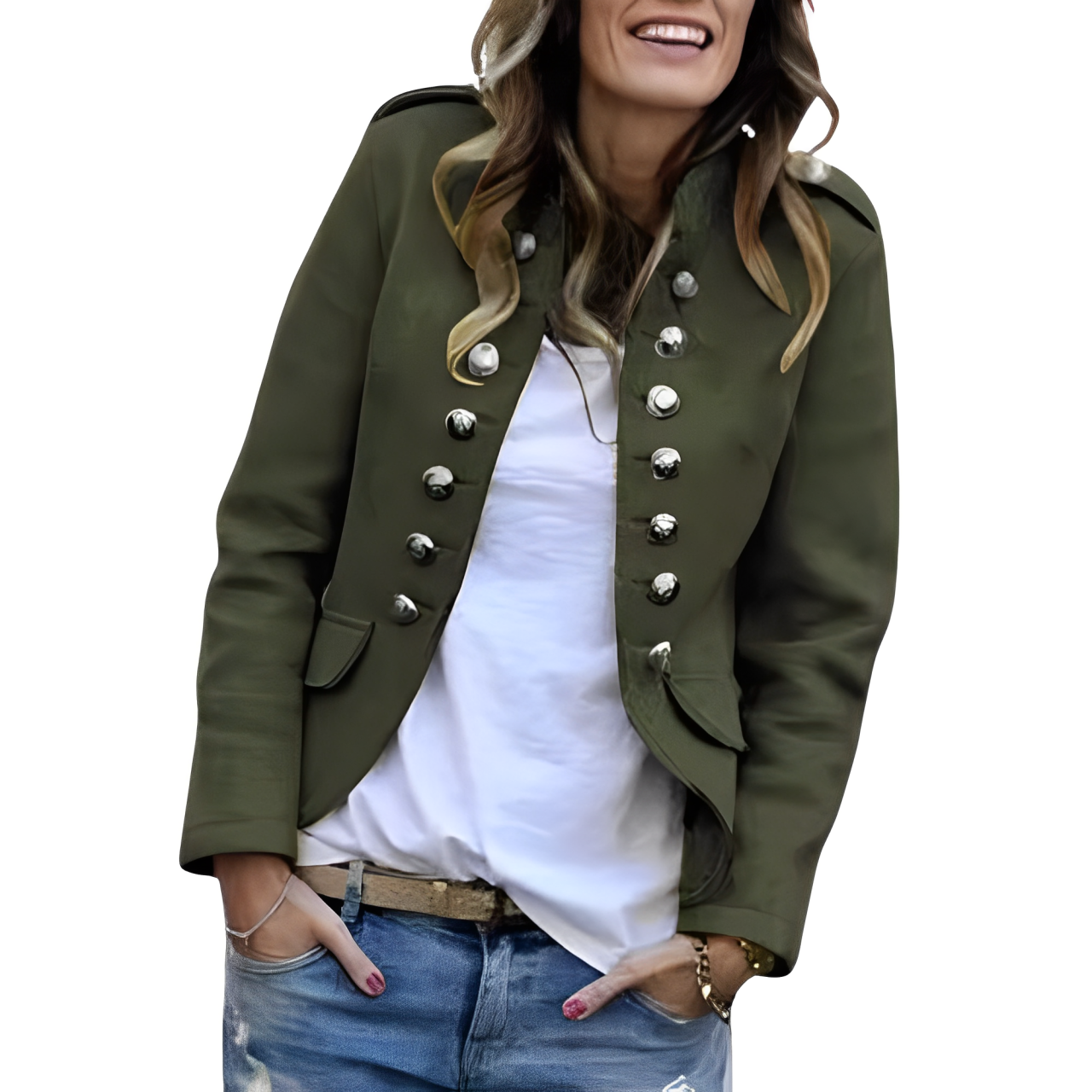 Josephine - Taillierter Blazer mit Stehkragen