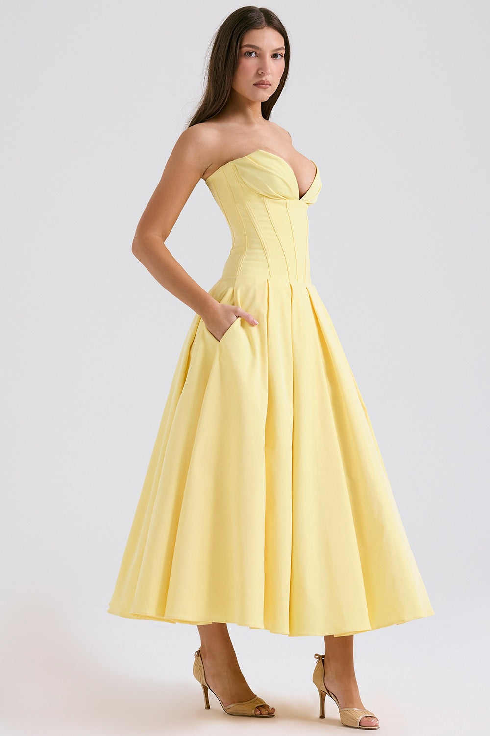 Hanne | Elegantes Midi-Kleid