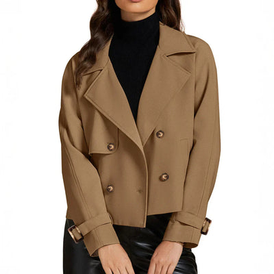 HANNELORE - KURZE TRENCH JACKE