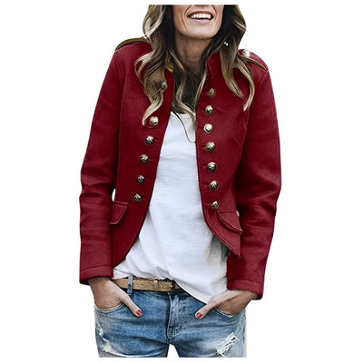 Josephine - Taillierter Blazer mit Stehkragen