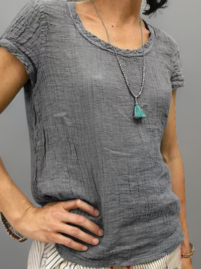 Christine | Atmungsaktives Retro Vintage Top