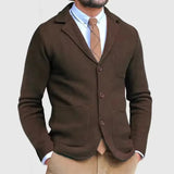 Bren™ | Casual Slim Blazer für Herren mit Taschen in Dunkelbraun