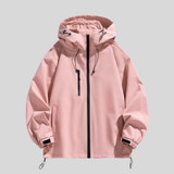 Herren-Kapuzenjacke Mit Wärmeisolierung - Mirko in Rosa