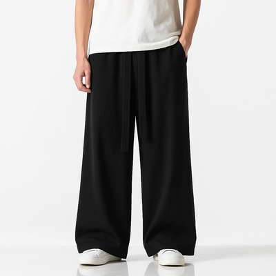 Robert | Leinen Baggy Jeans für Herren