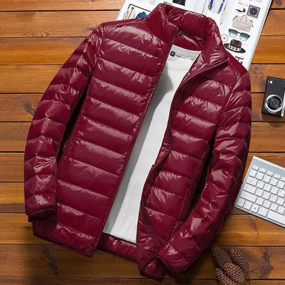 Florian | Steppjacke mit Kapuze für Winter