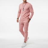 Herren Trainingsanzug Set -  Kirk in Rosa