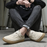 Casual Wildleder Herren Sneakers - Maxon in Sand