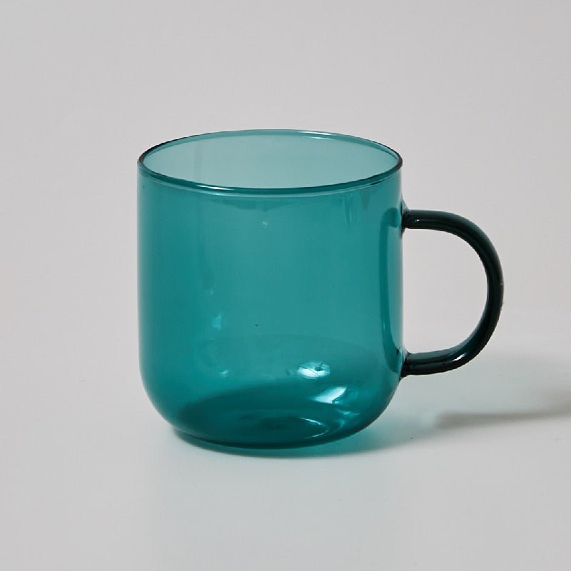 Hitzebeständige Farbige Glas-Kaffeetasse