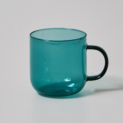 Hitzebeständige Farbige Glas-Kaffeetasse