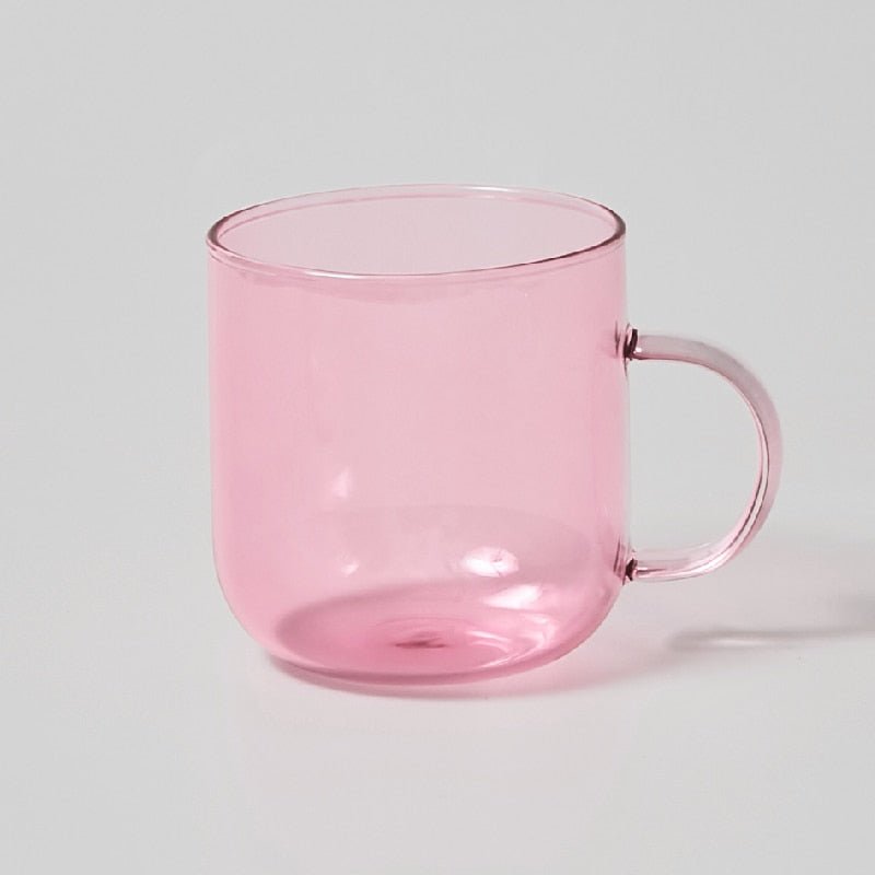 Hitzebeständige Farbige Glas-Kaffeetasse