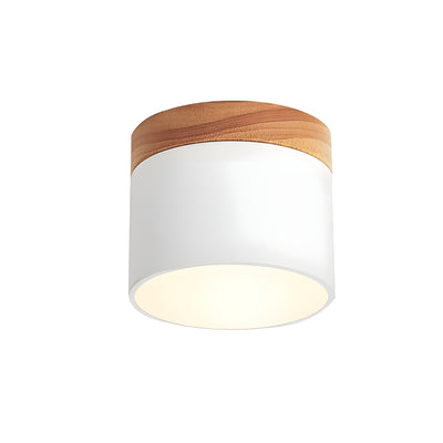 TimberBeam Light - Vintage LED-Zylinder-Deckenleuchte