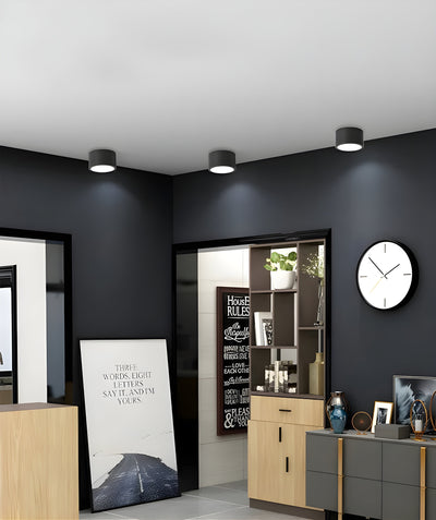 TimberBeam Light - Vintage LED-Zylinder-Deckenleuchte