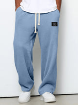 Luca - Herrenhosen mit bequemer Passform in Himmelblau