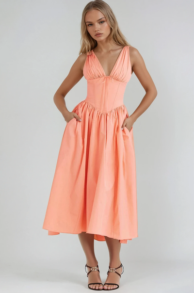 Vaznea Elegante Sommerkleid