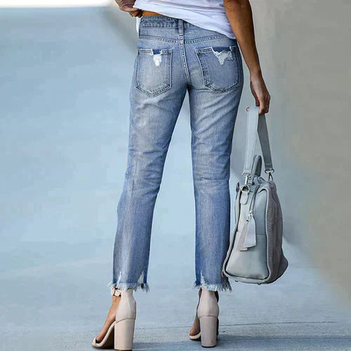 Taisia - Damen Leichte Sommerhose, Ideal für Heiße Tage