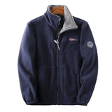 JAMESON - Winter-Fleecejacke in Marineblau