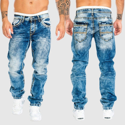 Brian - Bequeme Herren Hip-Hop-Jeans im Straight Fit