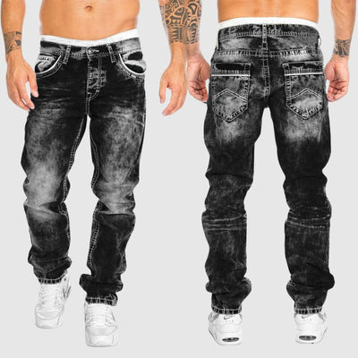 Brian - Bequeme Herren Hip-Hop-Jeans im Straight Fit