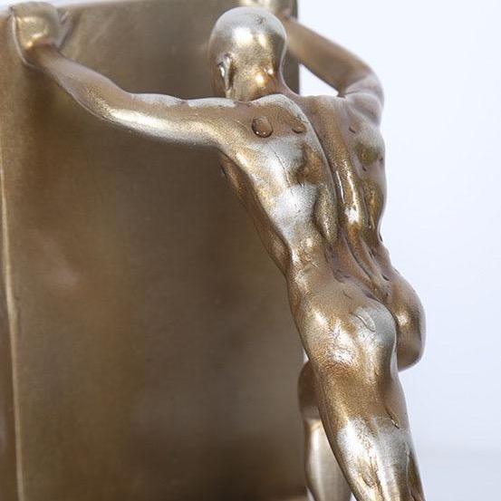 Jardonia Männer, die Bücher dekorieren