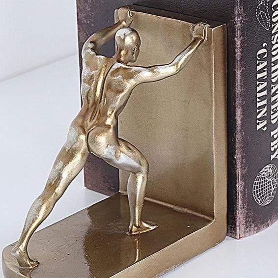 Jardonia Männer, die Bücher dekorieren