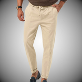 Alessio| Leinenhose für Herren in Beige