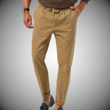 Alessio| Leinenhose für Herren in Khaki