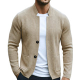 Jonas - Moderner Strickblazer in Beige