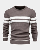 Herbert | Herren Bequemer Pullover – Komfort Pullover Herren Alltag in Kaffee