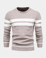 Herbert | Herren Bequemer Pullover – Komfort Pullover Herren Alltag in Khaki