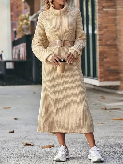 Asta - Kuscheliges Winterkleid Damen