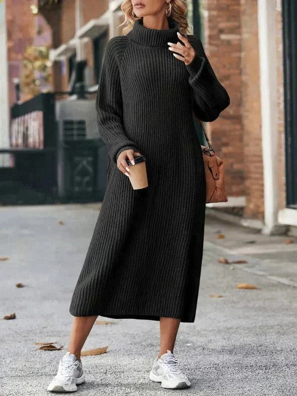 Asta - Kuscheliges Winterkleid Damen