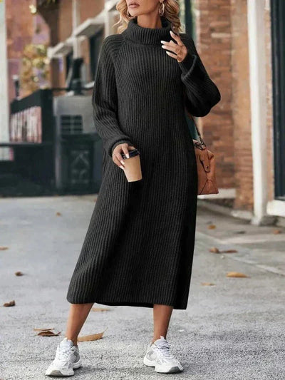 Asta - Kuscheliges Winterkleid Damen