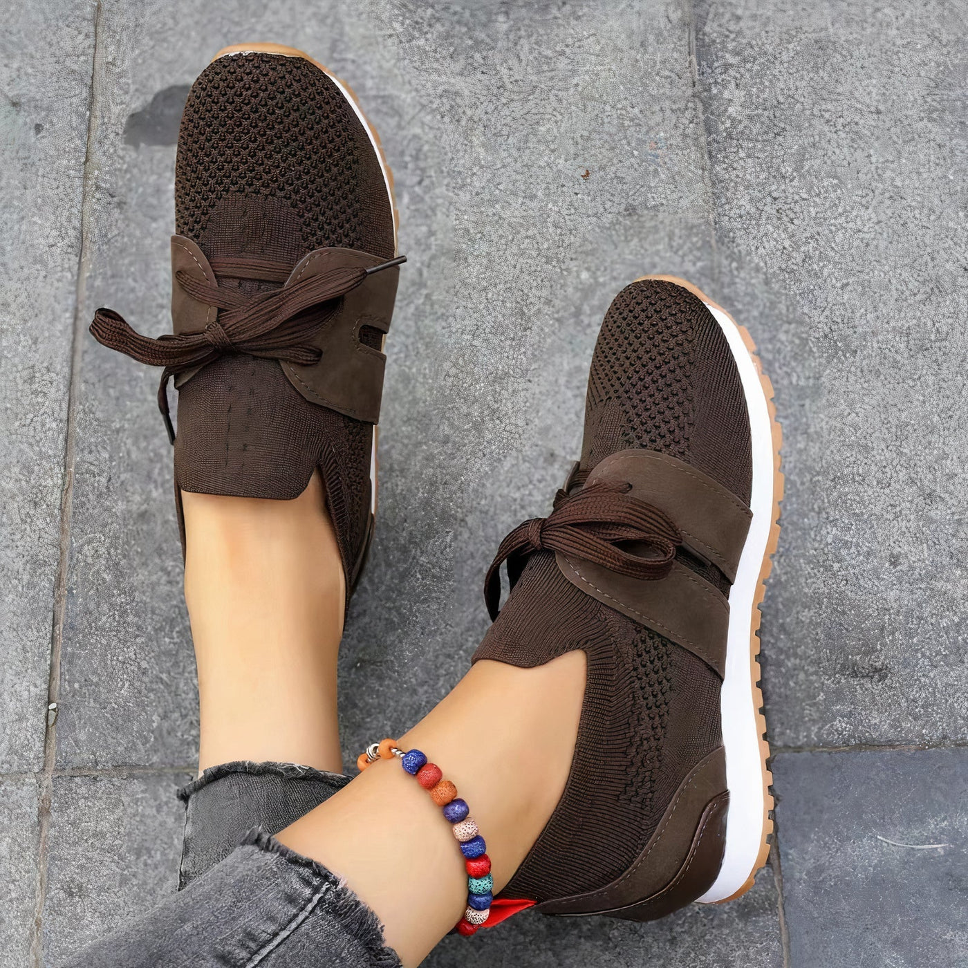 Wilma - Damen Mesh-Sneakers Atmungsaktiv