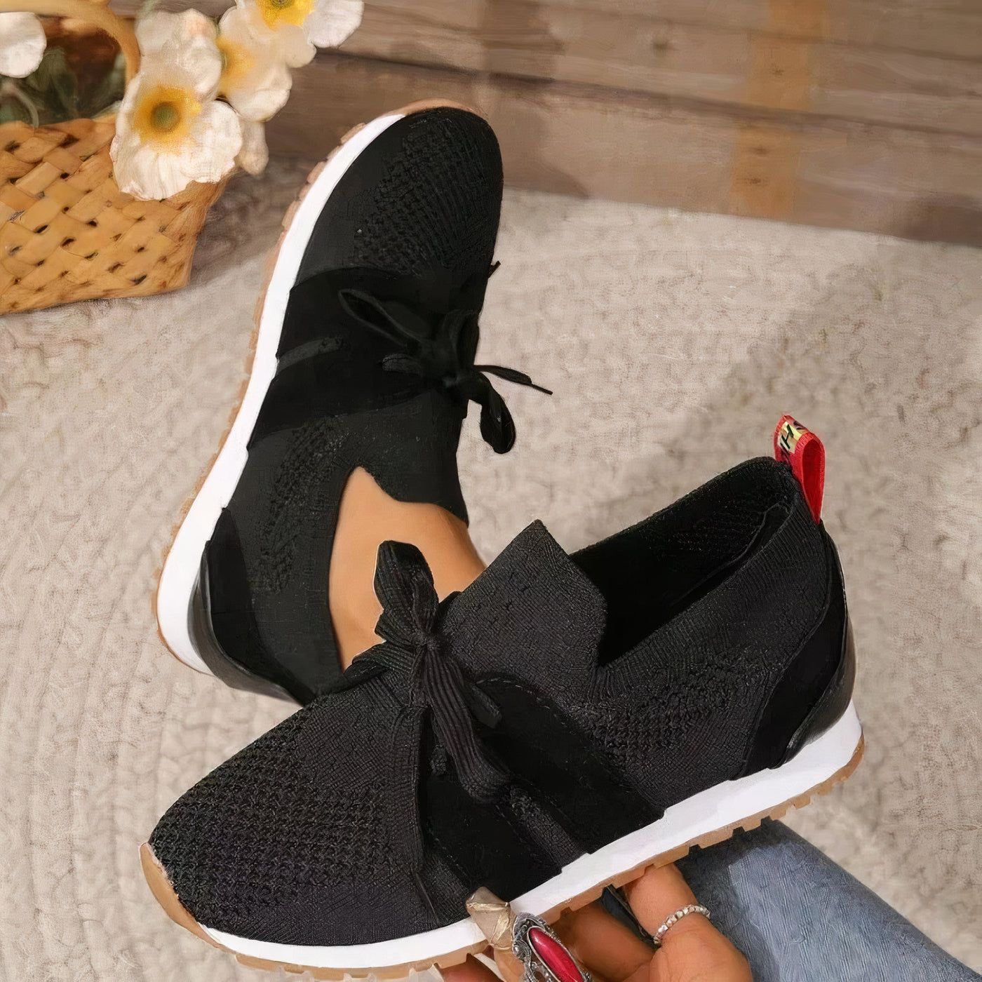 Wilma - Damen Mesh-Sneakers Atmungsaktiv