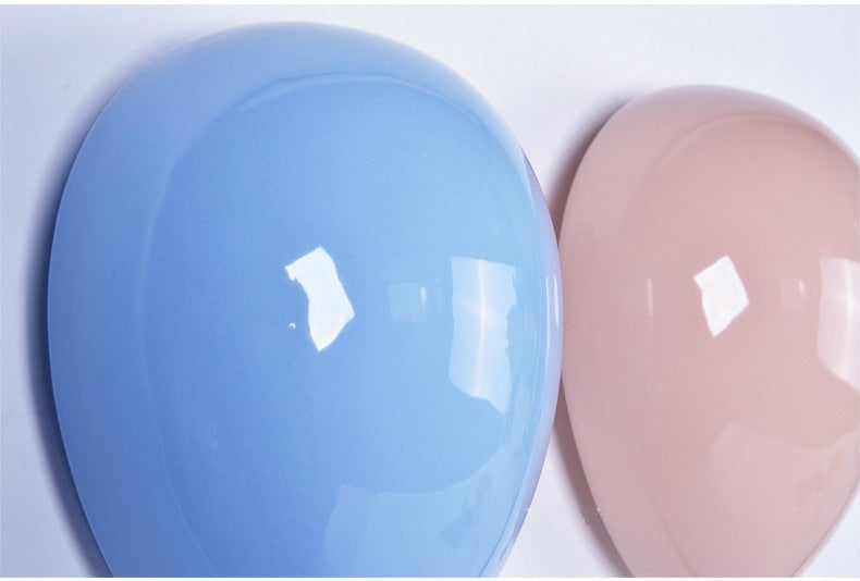 Keramische Ballon Wanddeko