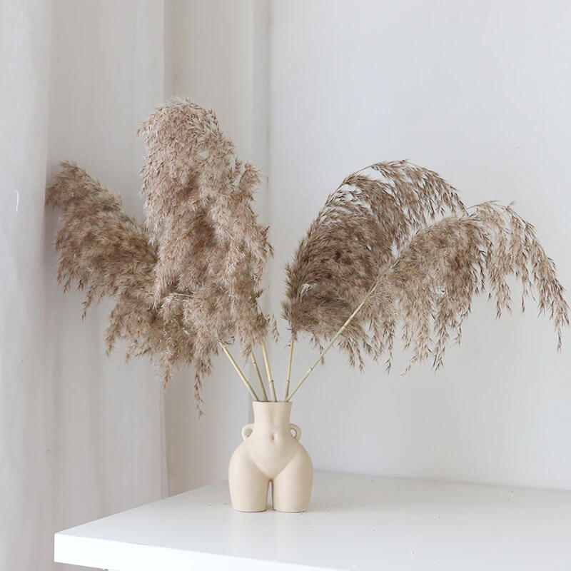 Keramische Körper Skulptur Blumen Vase