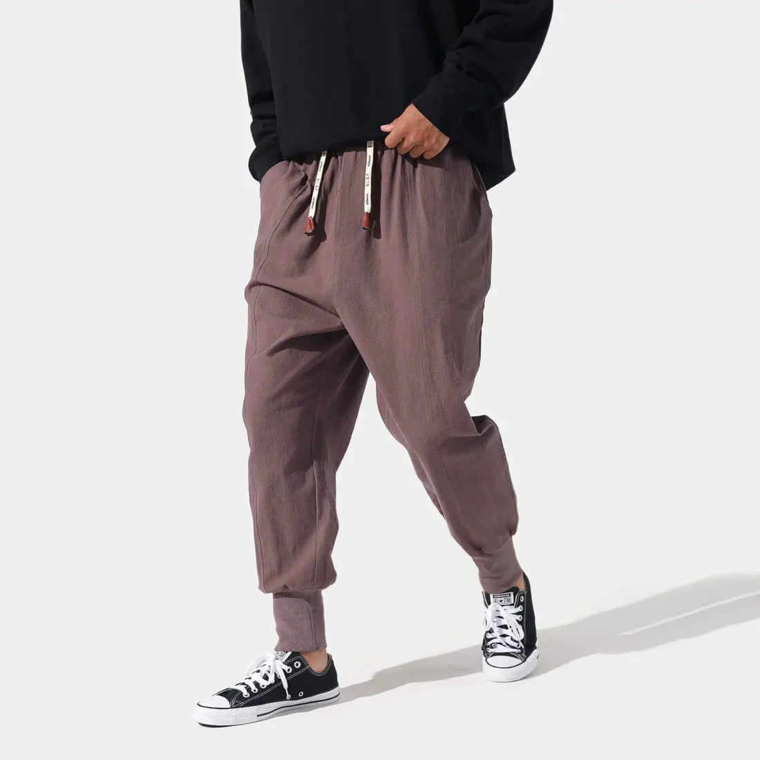 RAINER - WEITE HOSE MIT VERSTELLBAREM BUND