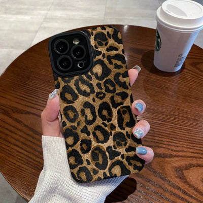 Klassische Leopard iPhone-Hülle