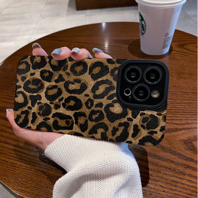 Klassische Leopard iPhone-Hülle