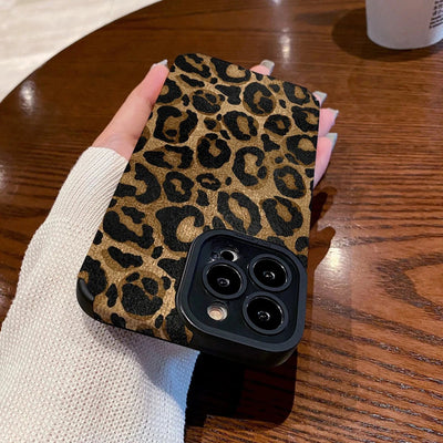 Klassische Leopard iPhone-Hülle