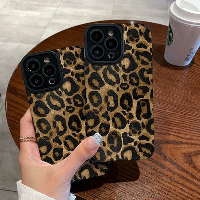 Klassische Leopard iPhone-Hülle
