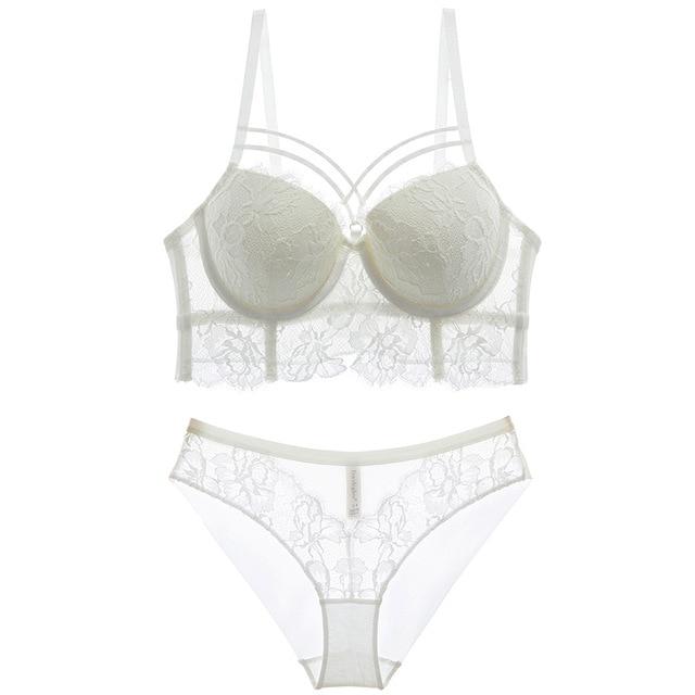 Komplettset Bralette mit Push-Up