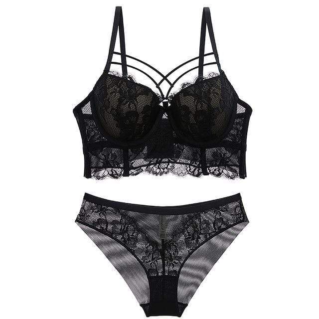 Komplettset Bralette mit Push-Up