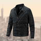 Despa | Herren Winterjacke mit Stehkragen – Eleganter Schutz vor der Kälte in Schwarz