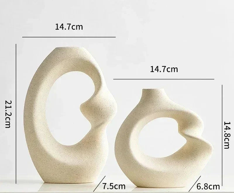 Kreative Kurvige Dekorative Vase