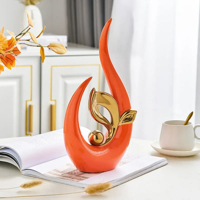 Kreative Saatgut-Skulptur des Lebens