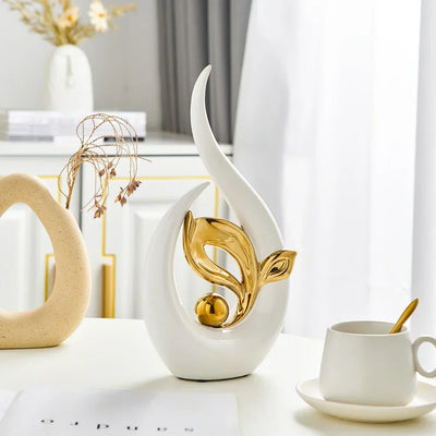 Kreative Saatgut-Skulptur des Lebens