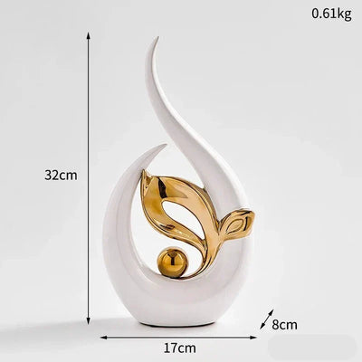 Kreative Saatgut-Skulptur des Lebens