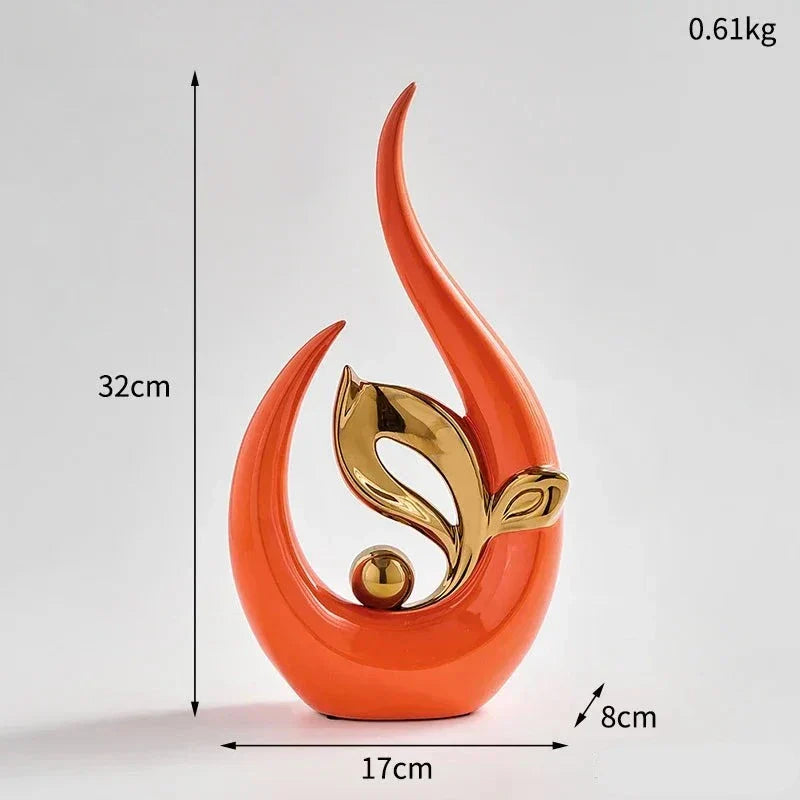 Kreative Saatgut-Skulptur des Lebens